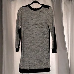 ZARA Boucle and black mini dress